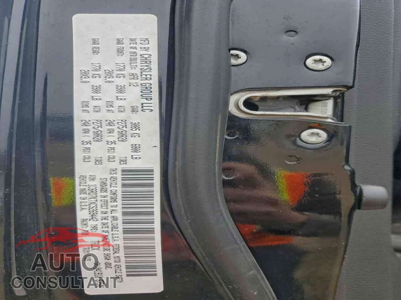 DODGE RAM 1500 2012 - 1C6RD7KTXCS269442