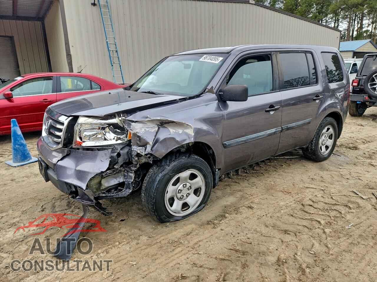 HONDA PILOT 2015 - 5FNYF3H20FB021630