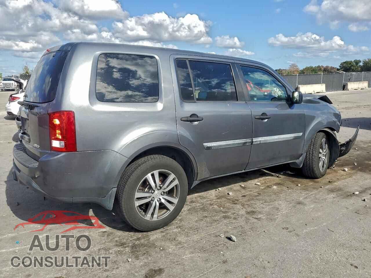 HONDA PILOT 2012 - 5FNYF4H23CB086067