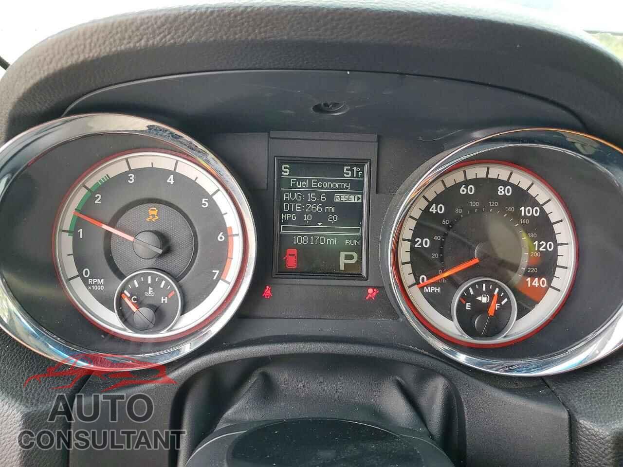 DODGE DURANGO 2011 - 1D4SD4GT3BC647484