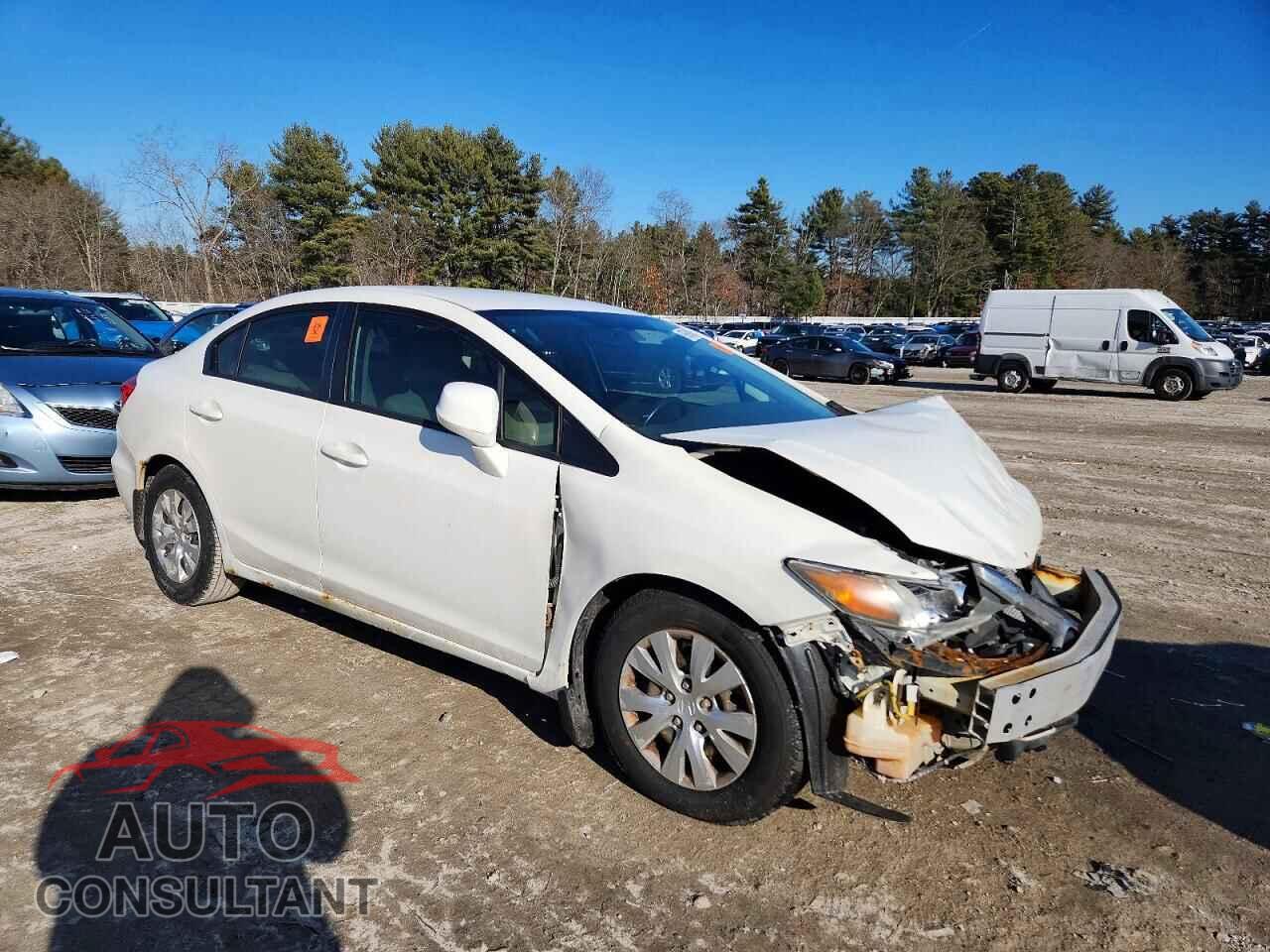 HONDA CIVIC 2012 - 2HGFB2F53CH545498