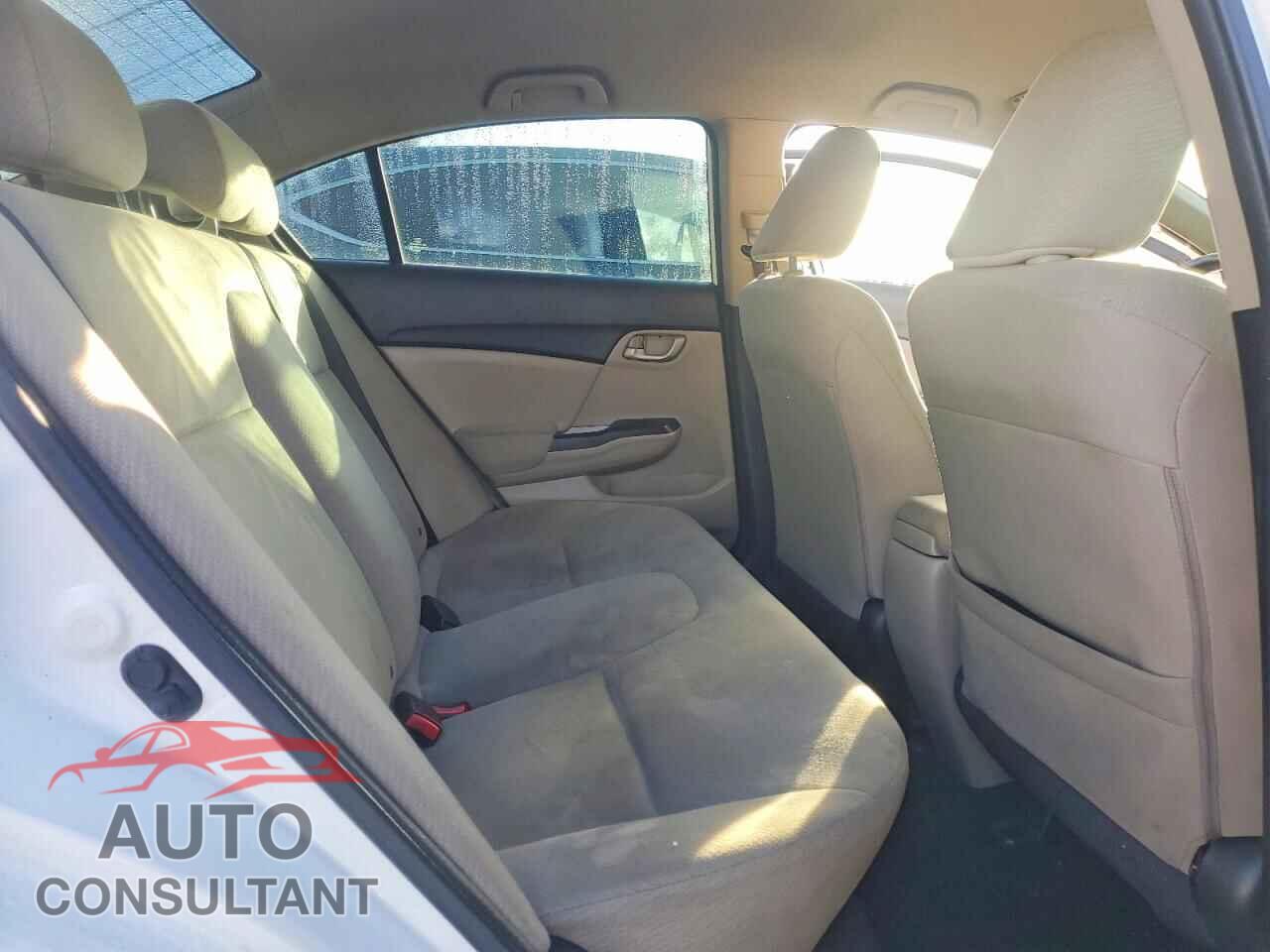 HONDA CIVIC 2013 - 19XFB2F50DE273536