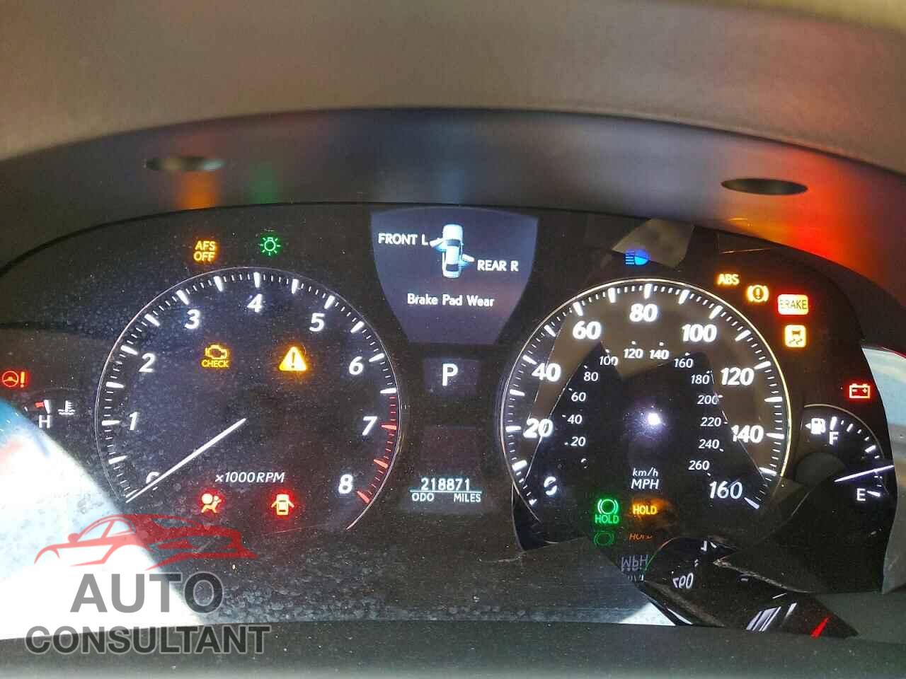 LEXUS LS460 2010 - JTHGL5EF6A5039596