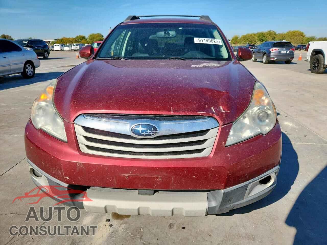 SUBARU OUTBACK 2012 - 4S4BRBLC8C3229511