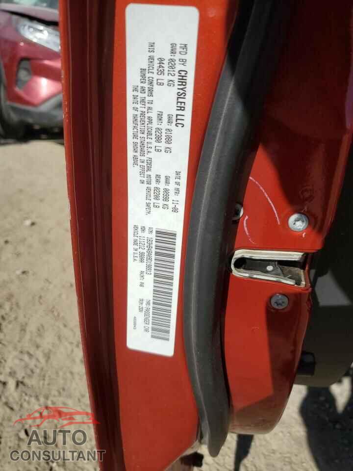 DODGE CALIBER 2009 - 1B3HB48A09D198913