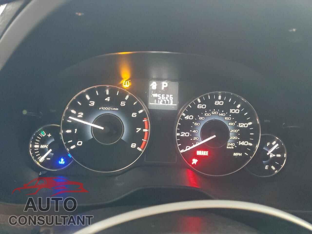 SUBARU OUTBACK 2012 - 4S4BRCCC4C3265203