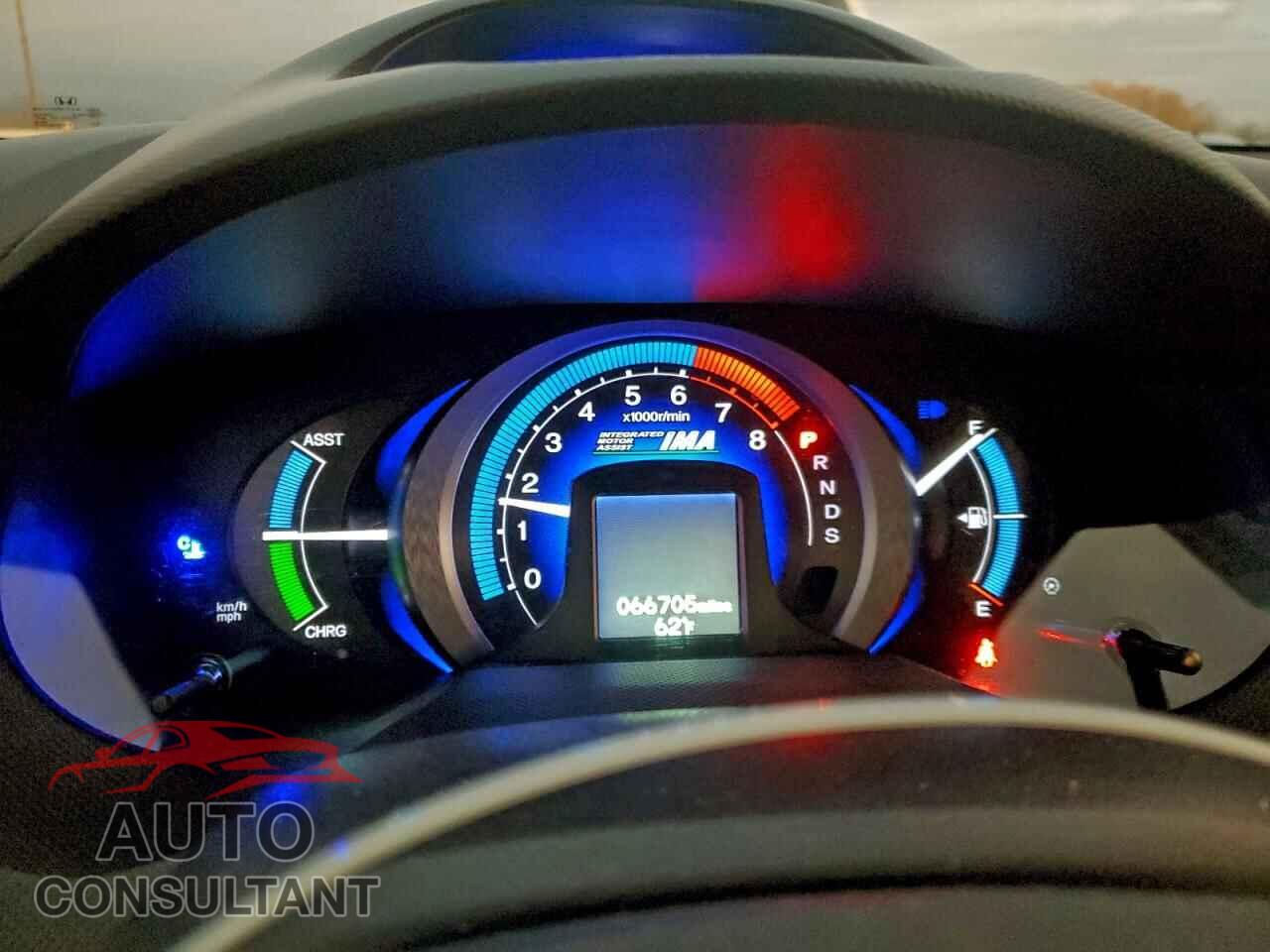 HONDA INSIGHT 2010 - JHMZE2H77AS018599