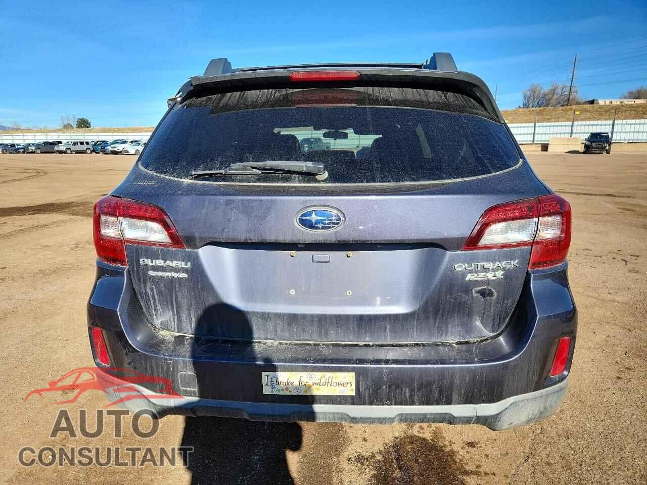 SUBARU OUTBACK 2015 - 4S4BSAFC1F3243748