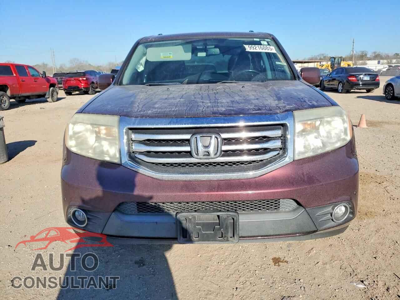 HONDA PILOT 2014 - 5FNYF3H91EB027478