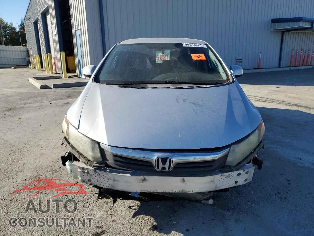 HONDA CIVIC 2012 - 19XFB2F52CE342922
