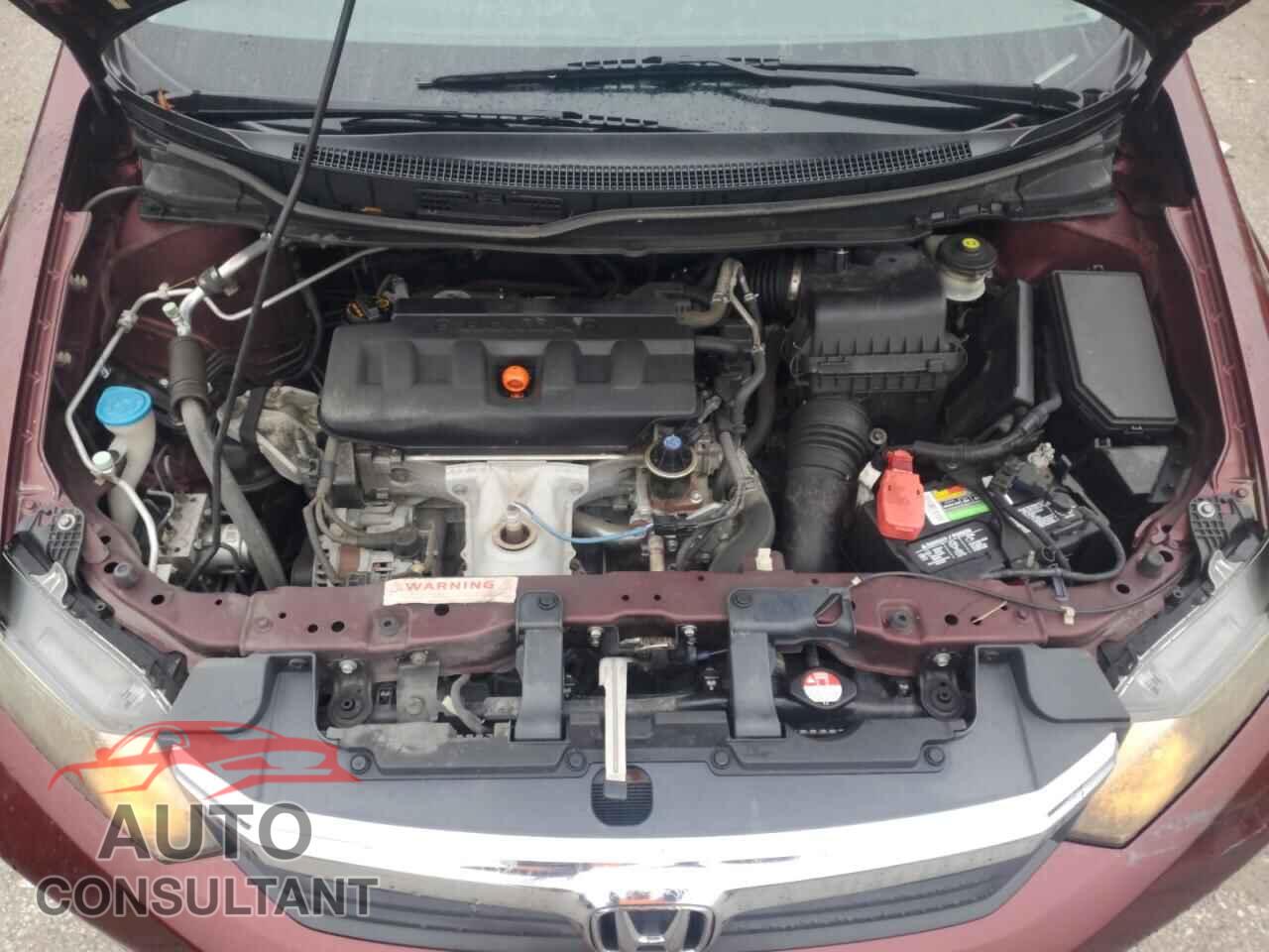 HONDA CIVIC 2012 - 19XFB2F55CE090129