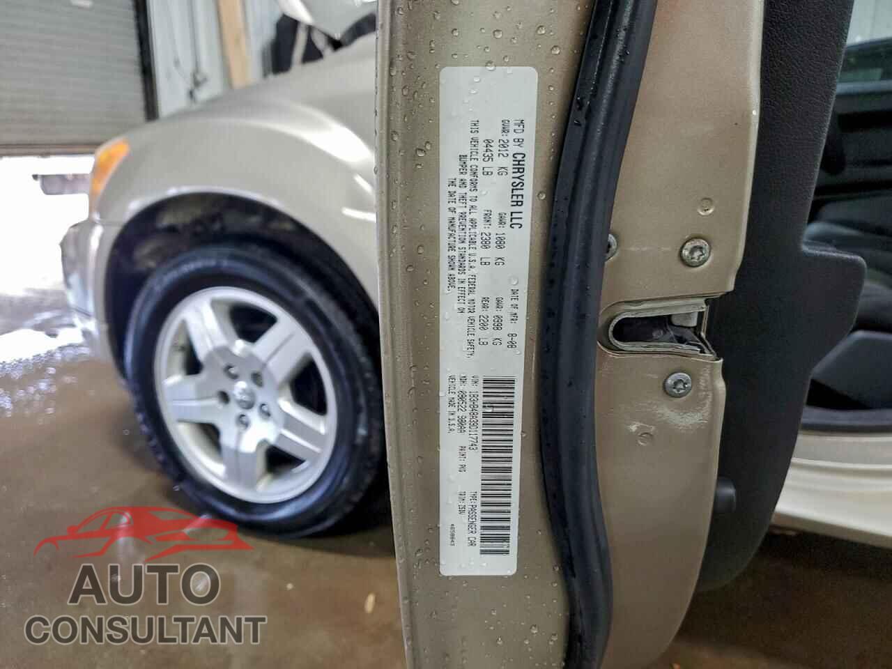 DODGE CALIBER 2009 - 1B3HB48A39D117743