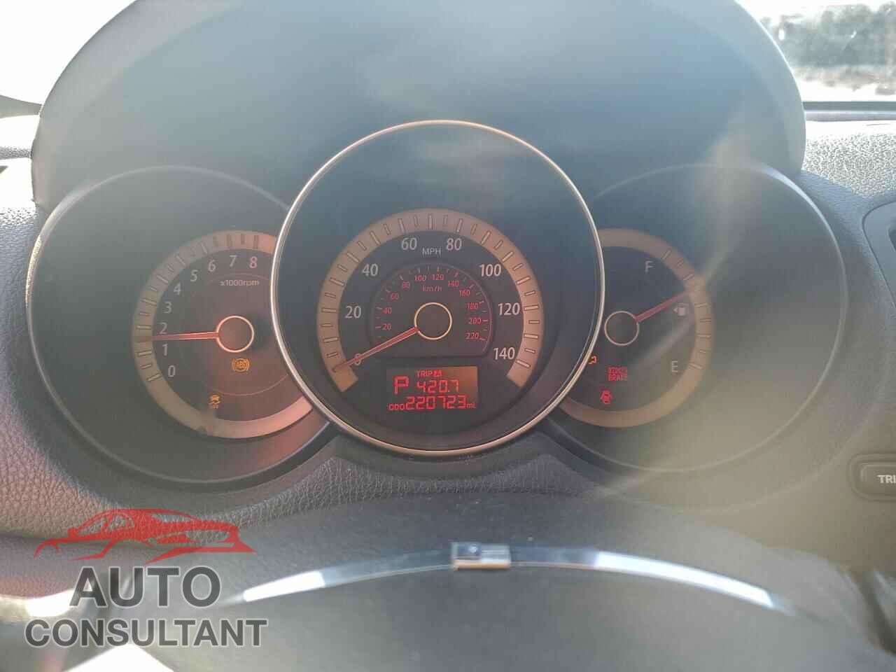 KIA FORTE 2010 - KNAFU4A2XA5844666