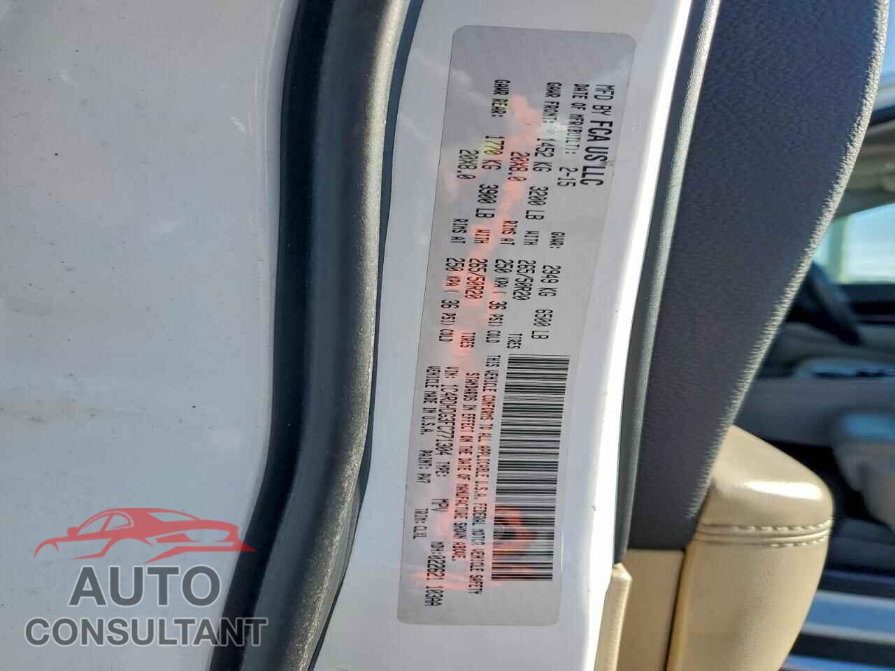 DODGE DURANGO 2015 - 1C4RDHDG3FC771304