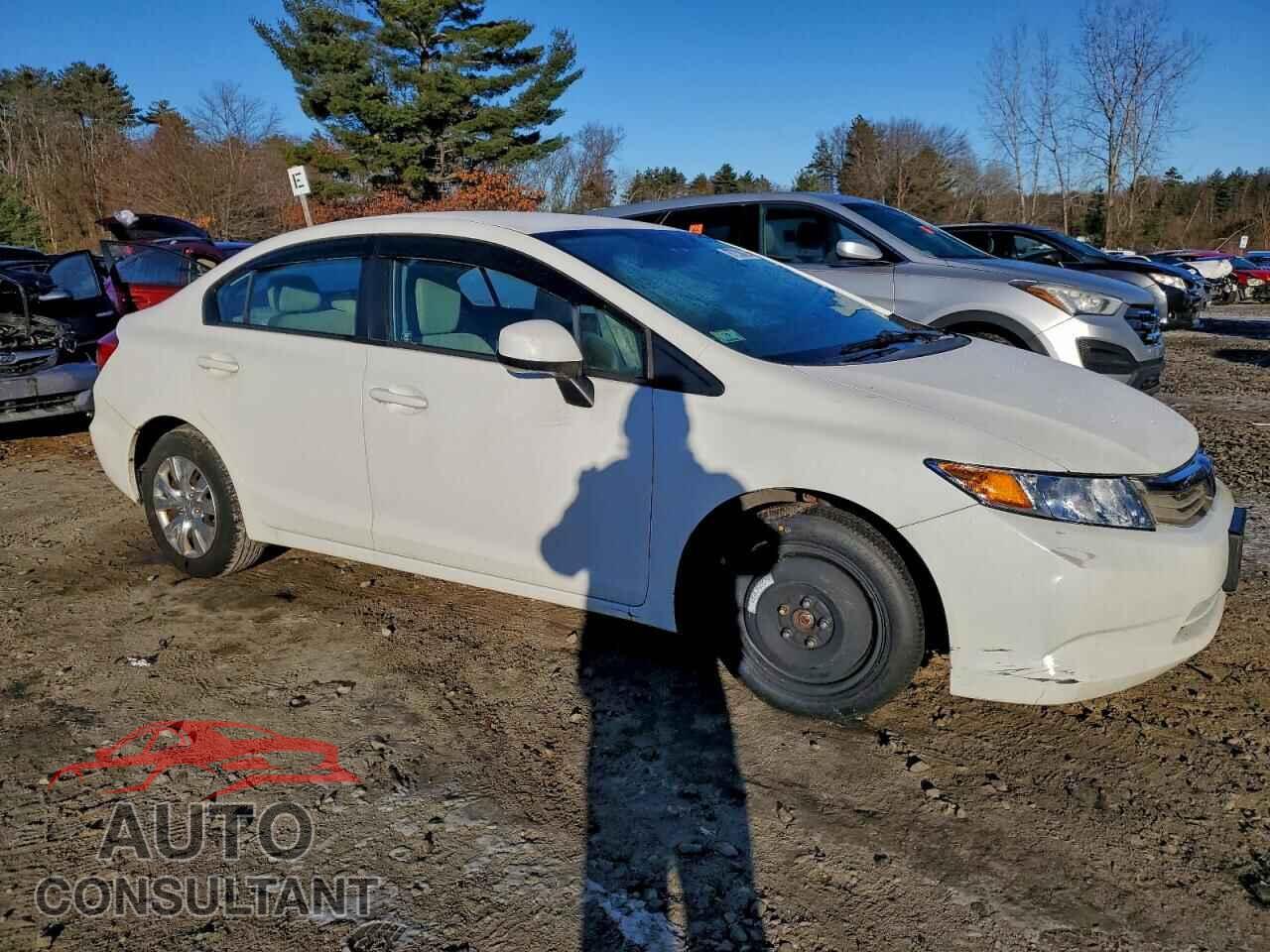 HONDA CIVIC 2012 - 2HGFB2F52CH561000