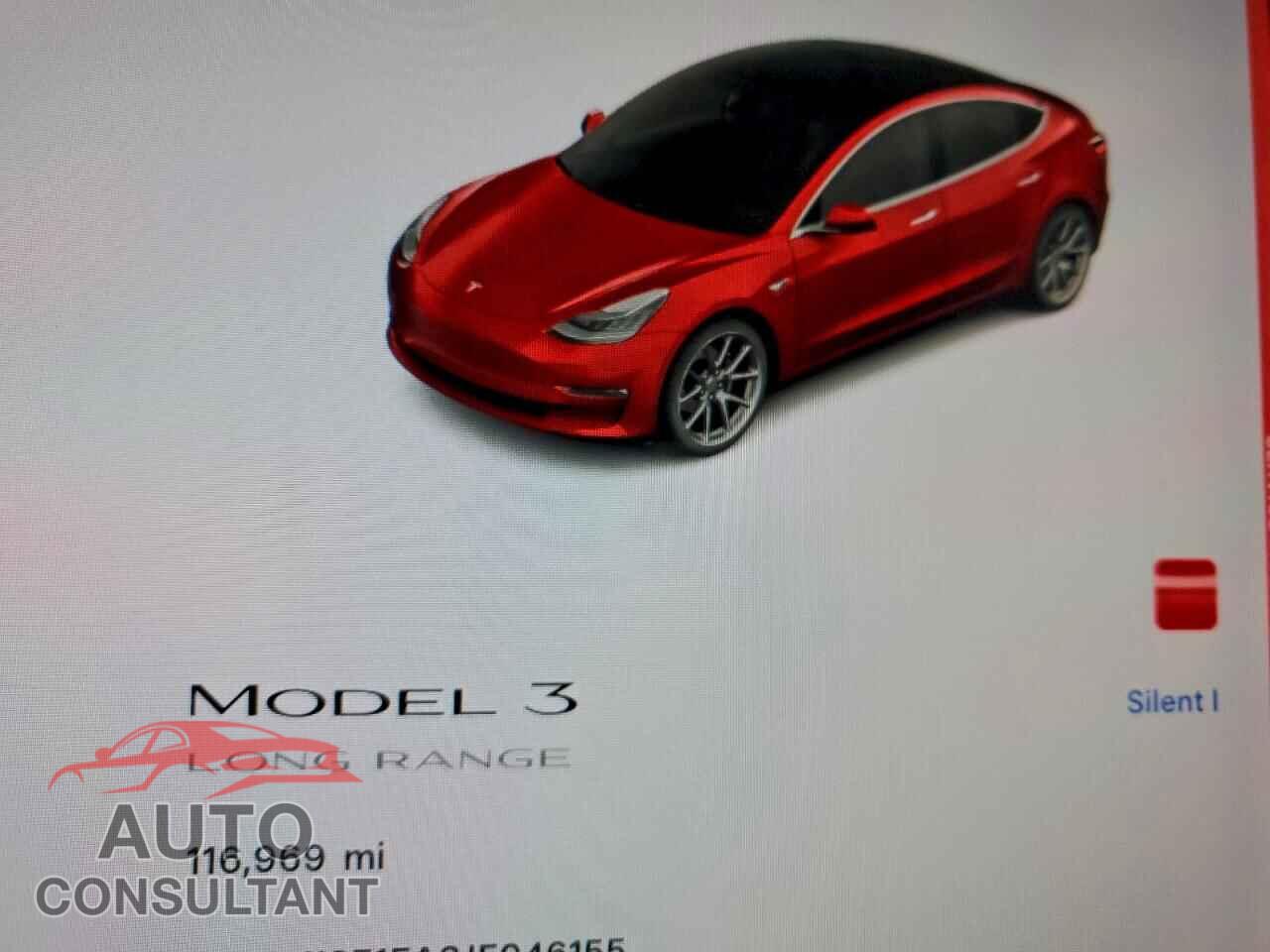 TESLA MODEL 3 2018 - 5YJ3E1EA3JF046155