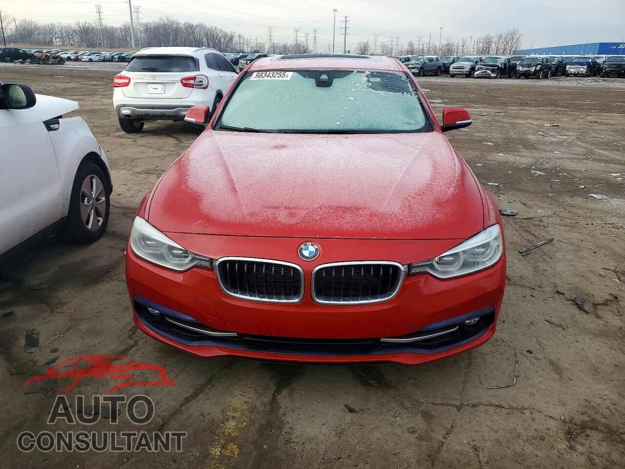 BMW 3 SERIES 2016 - WBA8E3G57GNU05807
