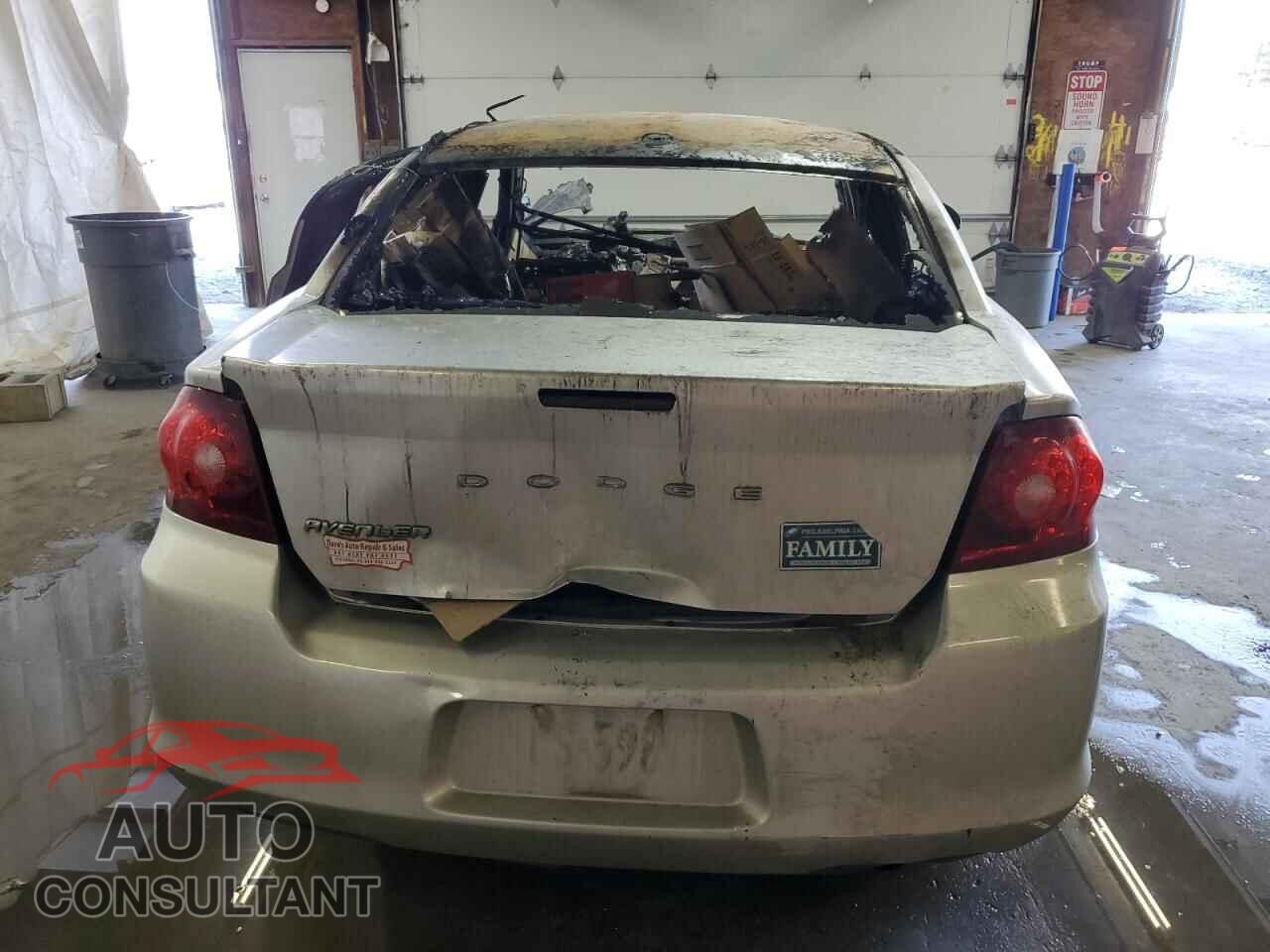 DODGE AVENGER 2012 - 1C3CDZAB4CN286792