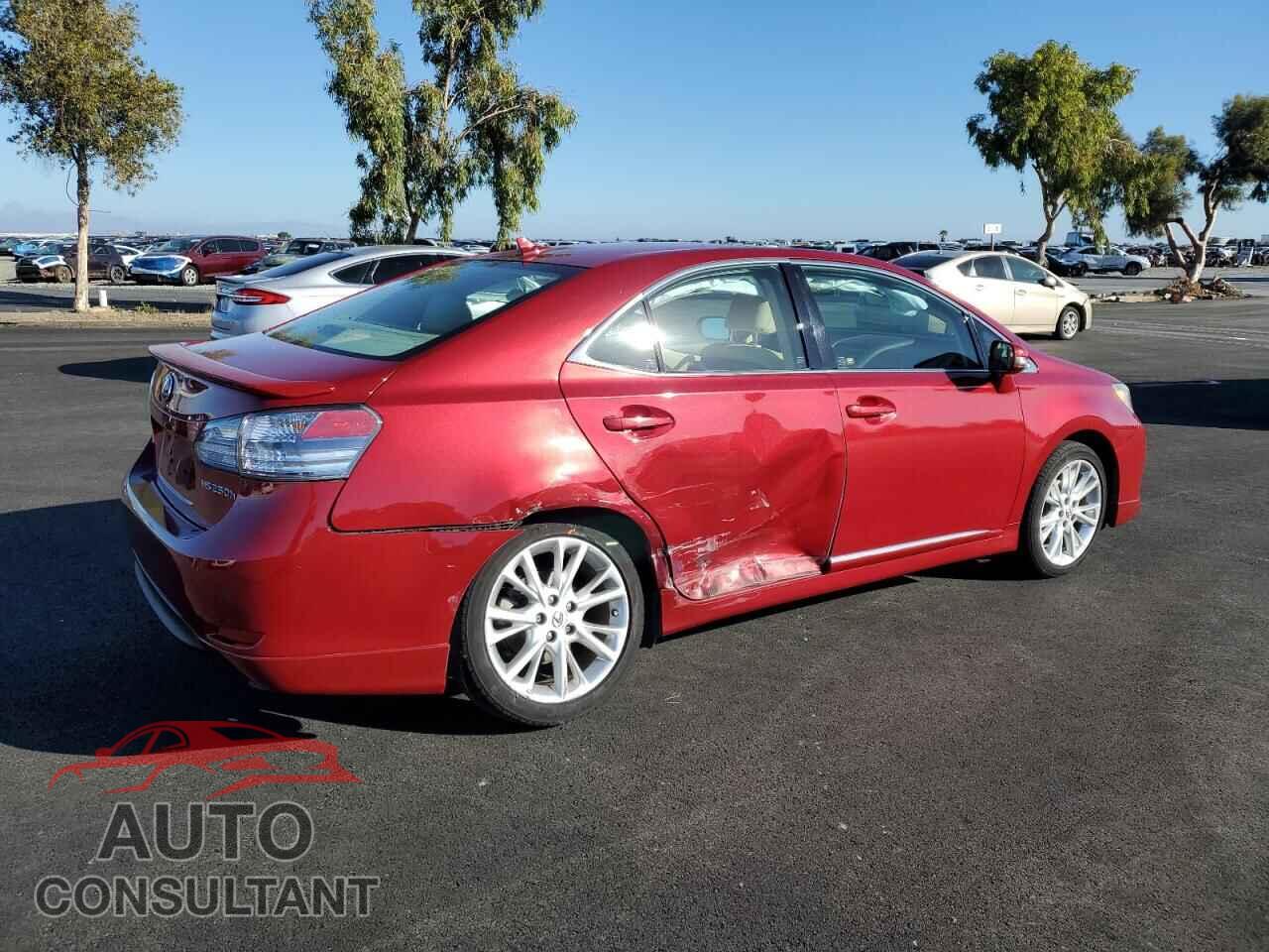 LEXUS HS 2010 - JTHBB1BAXA2022963