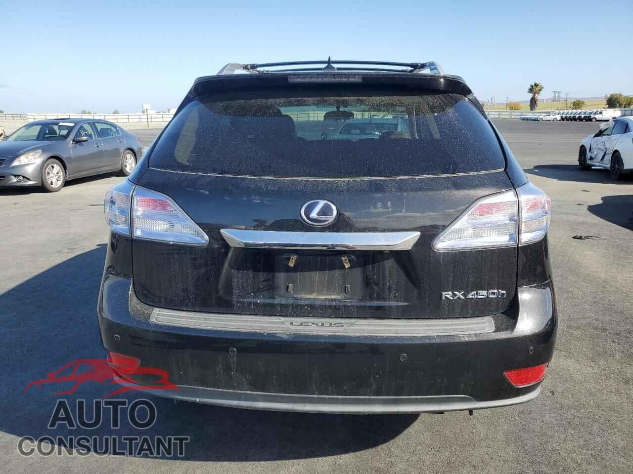 LEXUS RX450 2012 - JTJBC1BA0C2430340