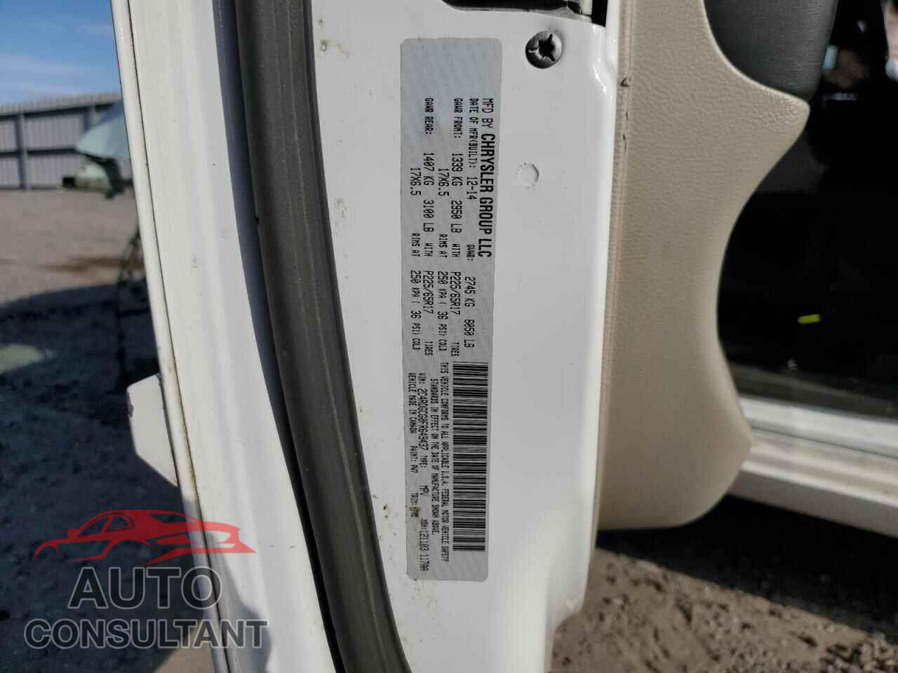 DODGE CARAVAN 2015 - 2C4RDGCG0FR649437