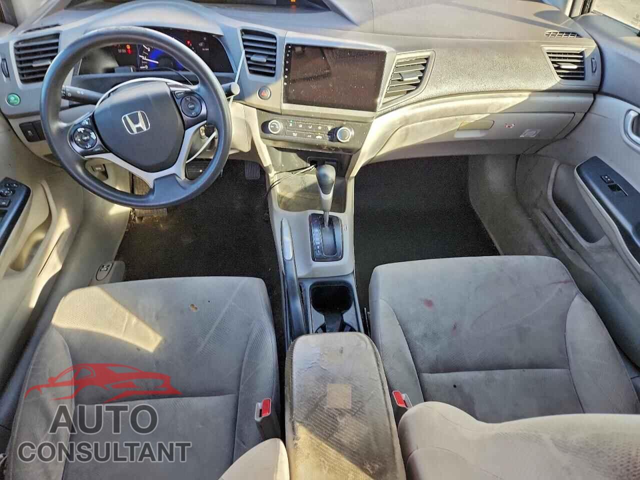 HONDA CIVIC 2012 - 19XFB2F51CE008512