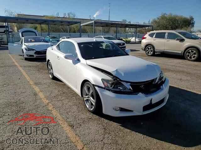 LEXUS IS 2012 - JTHFF2C27C2524187