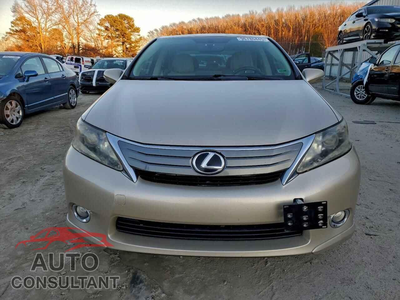 LEXUS HS 2011 - JTHBB1BA5B2044547