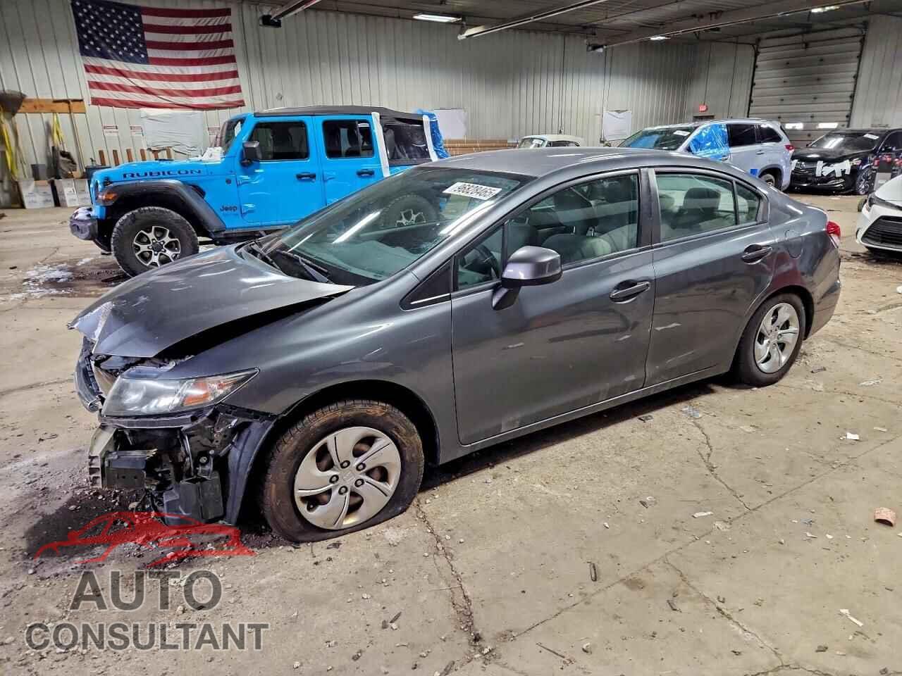 HONDA CIVIC 2013 - 19XFB2F55DE037075