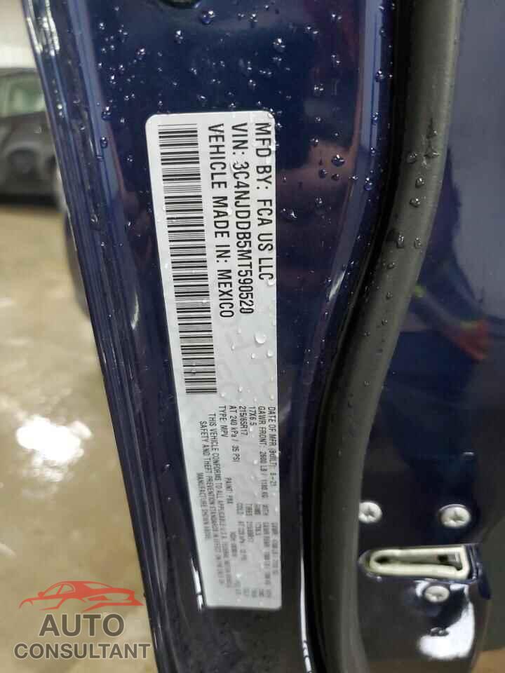 JEEP COMPASS 2021 - 3C4NJDDB5MT590520