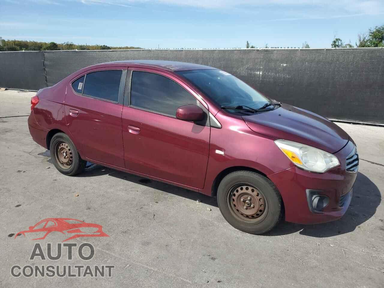 MITSUBISHI MIRAGE 2017 - ML32F3FJ3HHF19619