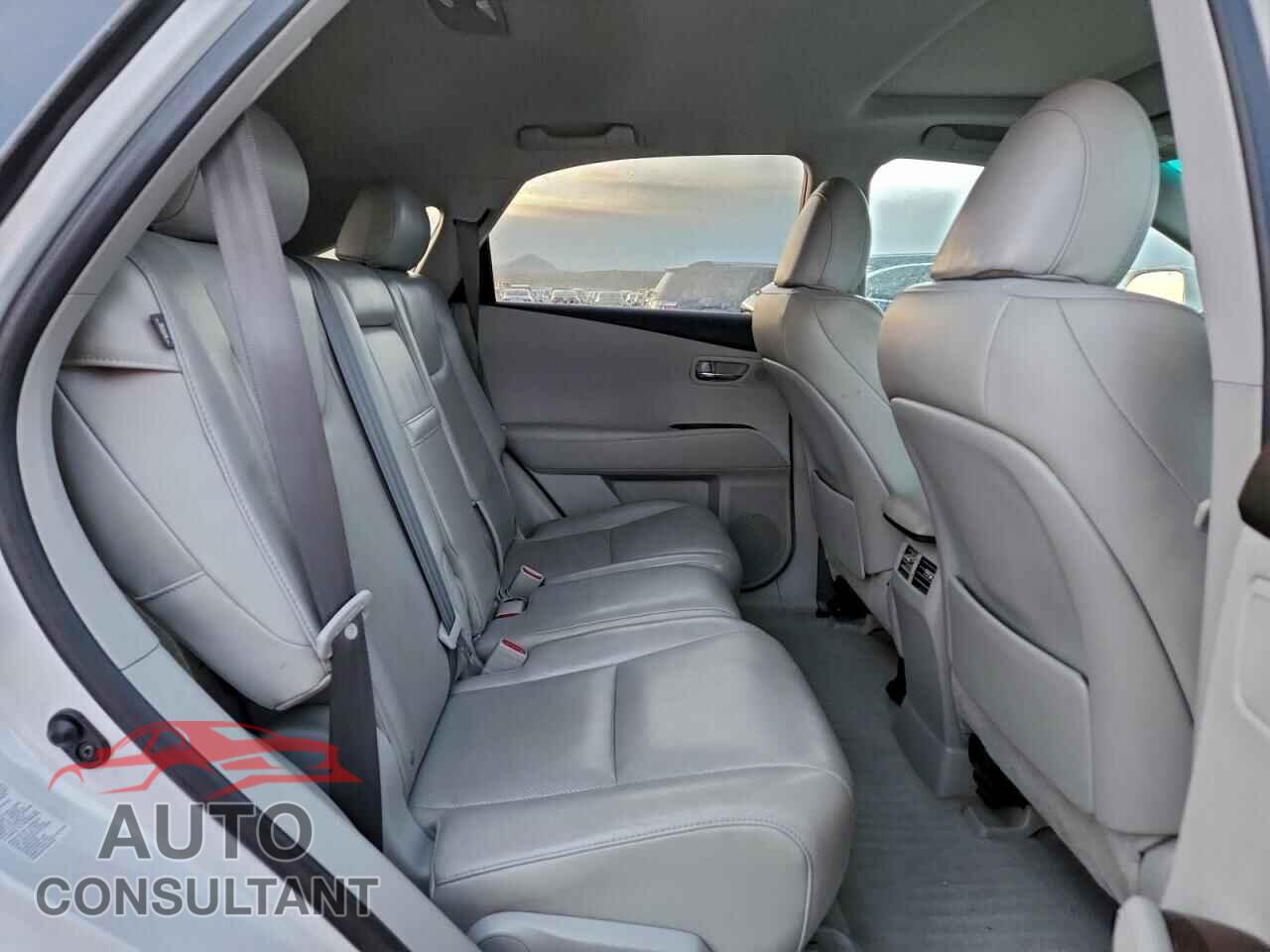 LEXUS RX350 2012 - 2T2BK1BA8CC127700