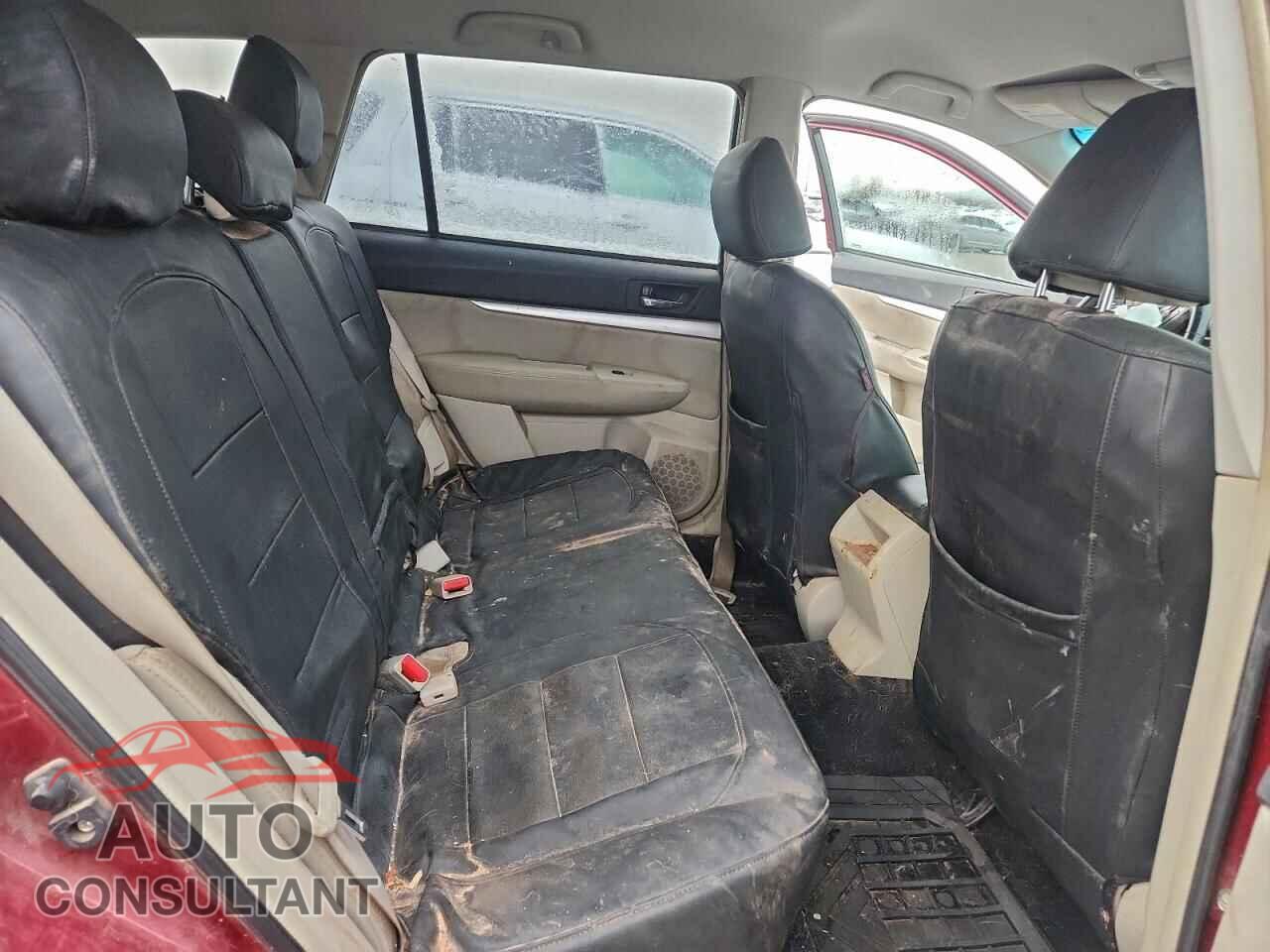 SUBARU OUTBACK 2011 - 4S4BRBCC4B3334657