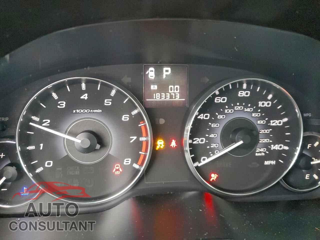 SUBARU OUTBACK 2011 - 4S4BRBLC9B3353608