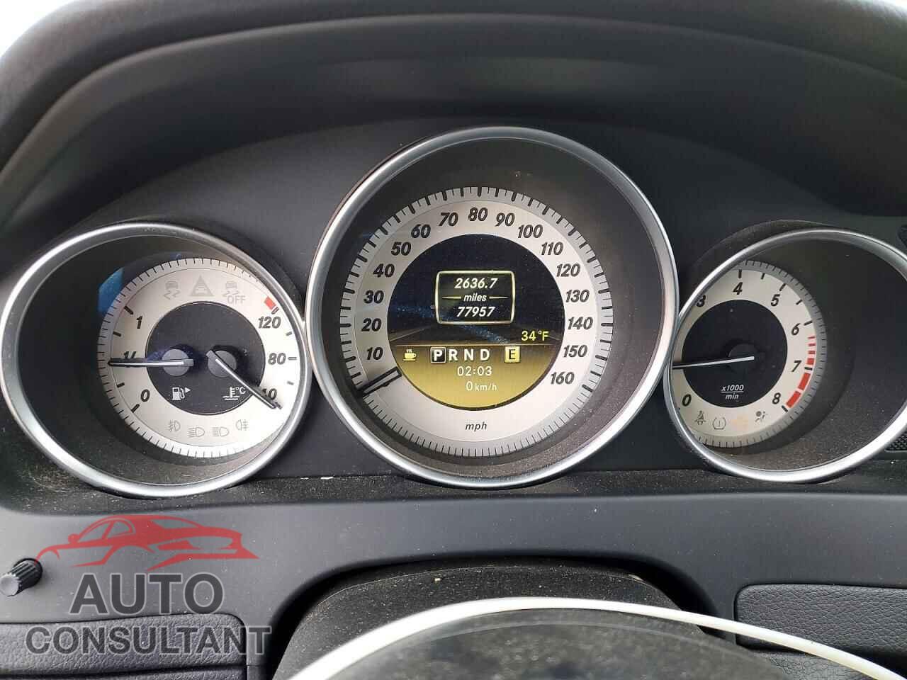 MERCEDES-BENZ C-CLASS 2012 - WDDGF8BB2CA633114
