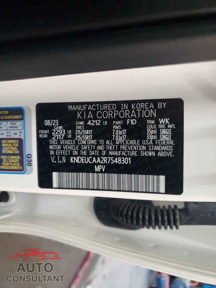 KIA SELTOS 2024 - KNDEUCAA2R7548301