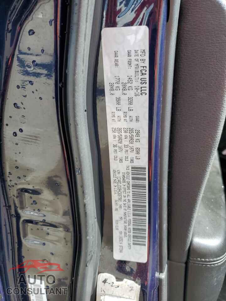 DODGE DURANGO 2017 - 1C4RDJDG9HC697901