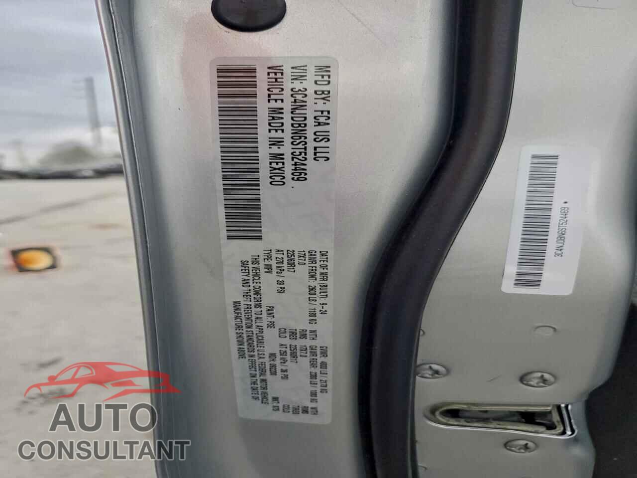 JEEP COMPASS 2025 - 3C4NJDBN6ST524469