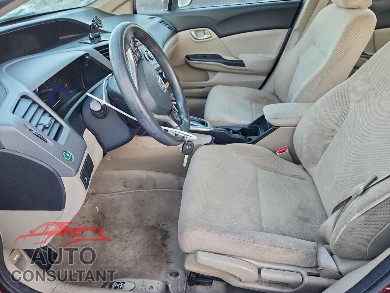 HONDA CIVIC 2012 - 2HGFB2F51CH502617