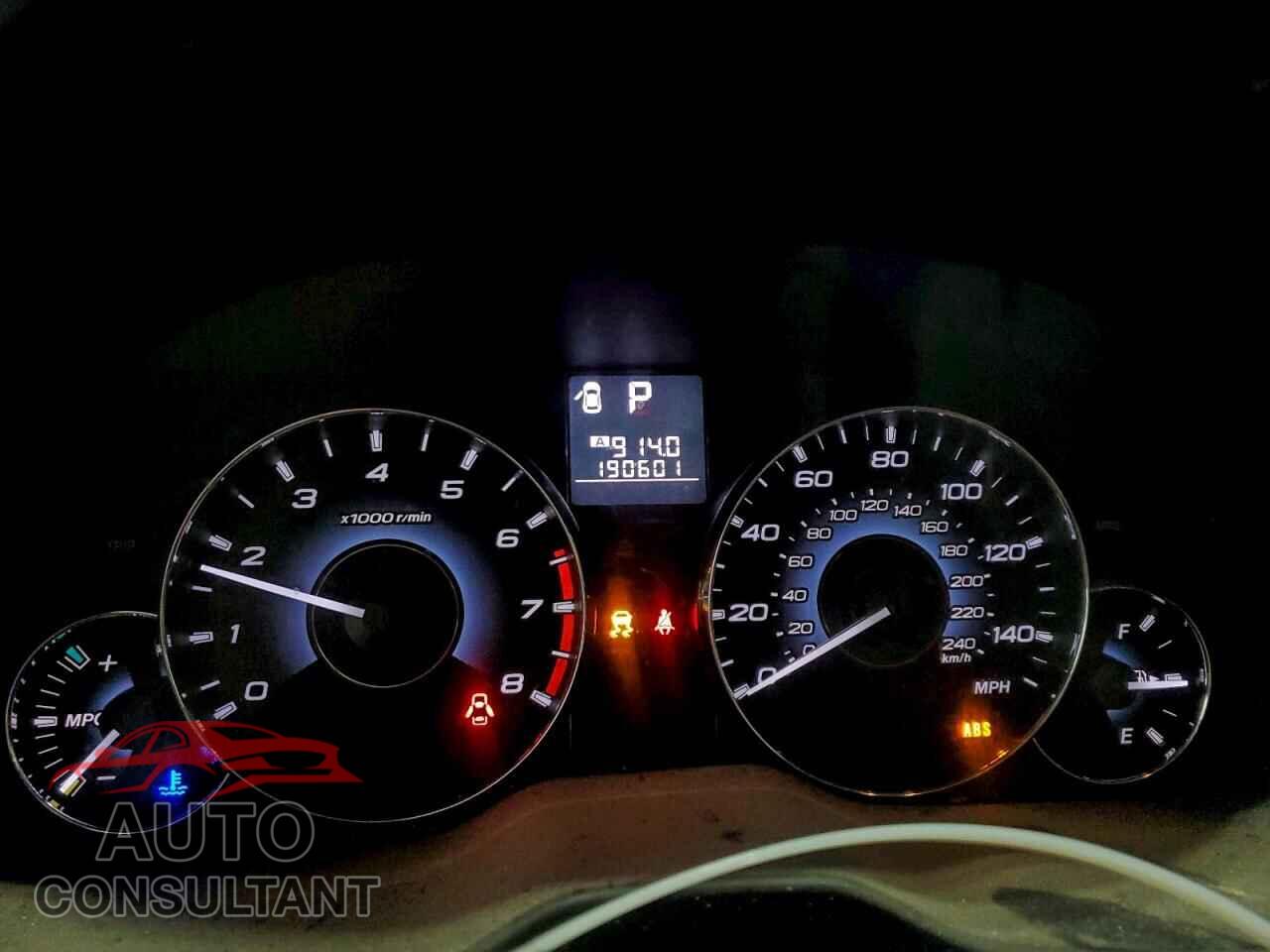 SUBARU OUTBACK 2011 - 4S4BRCCC4B3325107