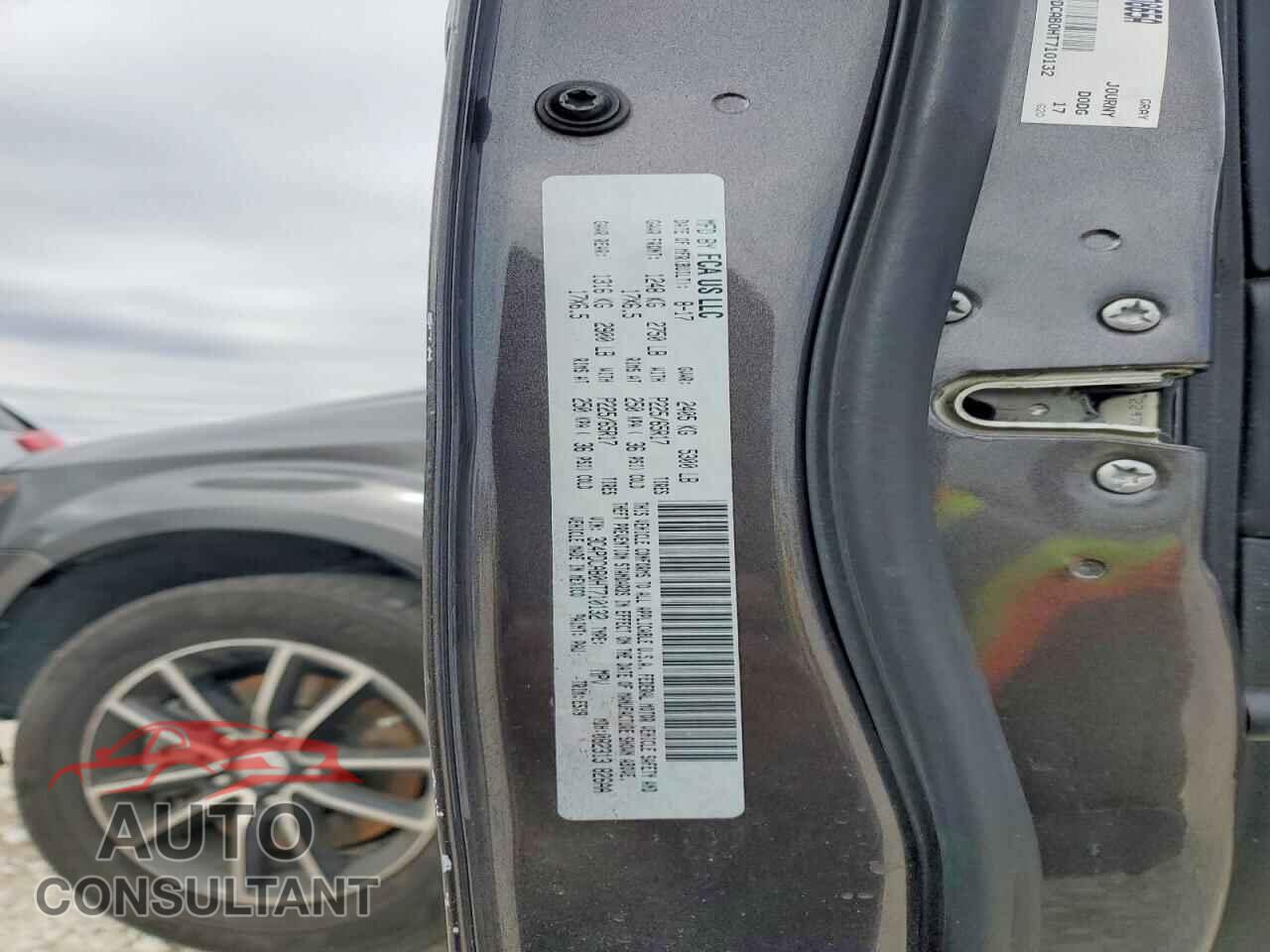 DODGE JOURNEY 2017 - 3C4PDCAB0HT710132