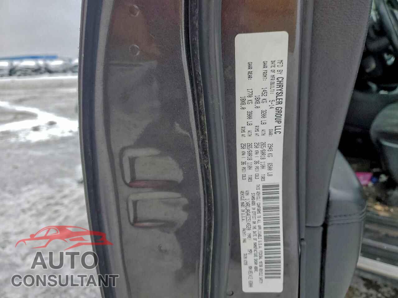 DODGE DURANGO 2014 - 1C4RDJAG4EC514520