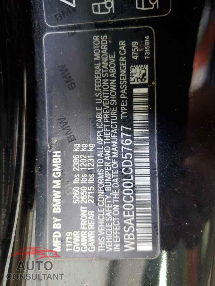 BMW M8 2020 - WBSAE0C00LCD57677