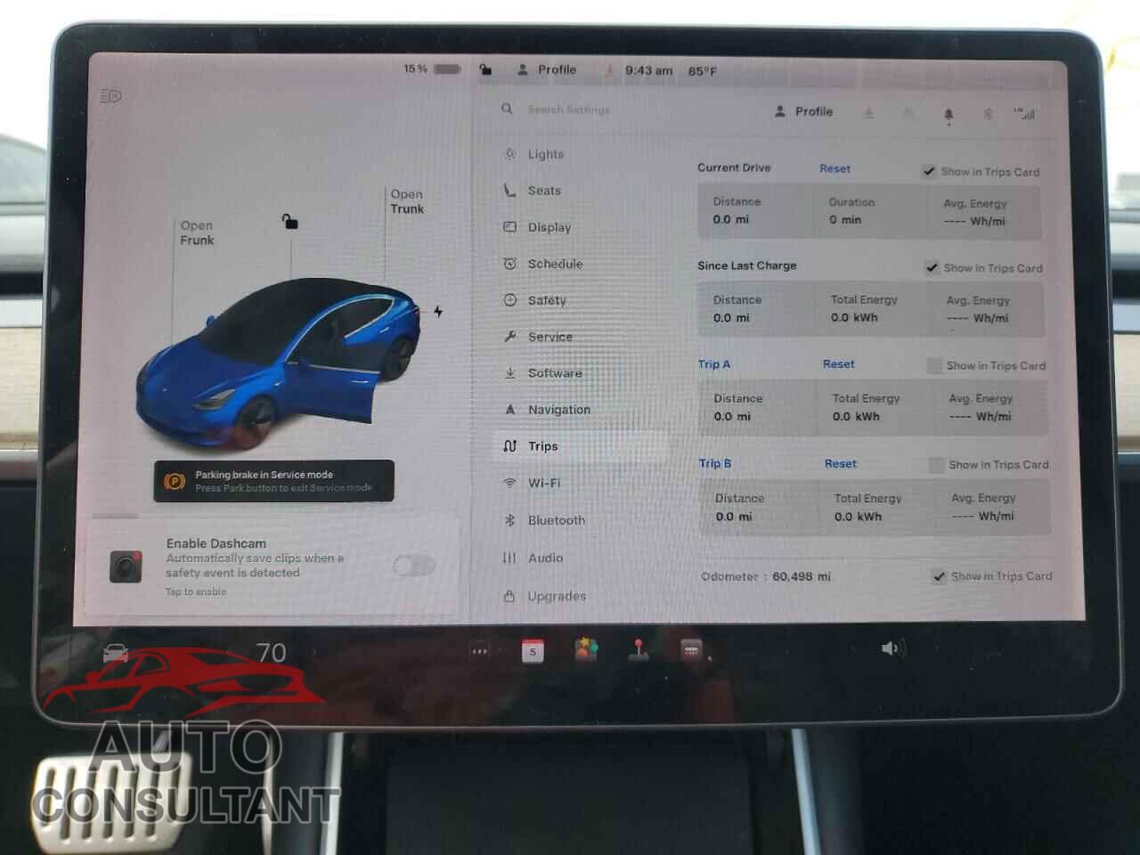 TESLA MODEL 3 2019 - 5YJ3E1EA4KF356364