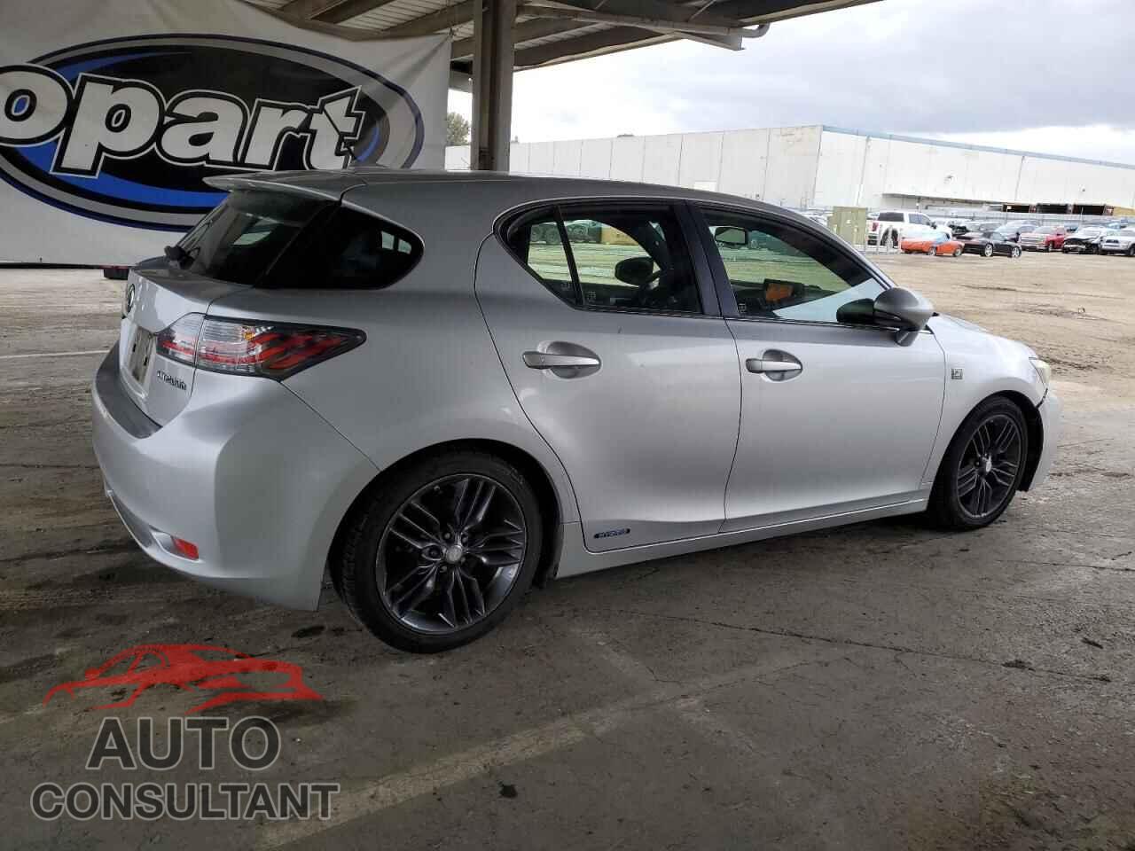 LEXUS CT 200 2012 - JTHKD5BH9C2069080