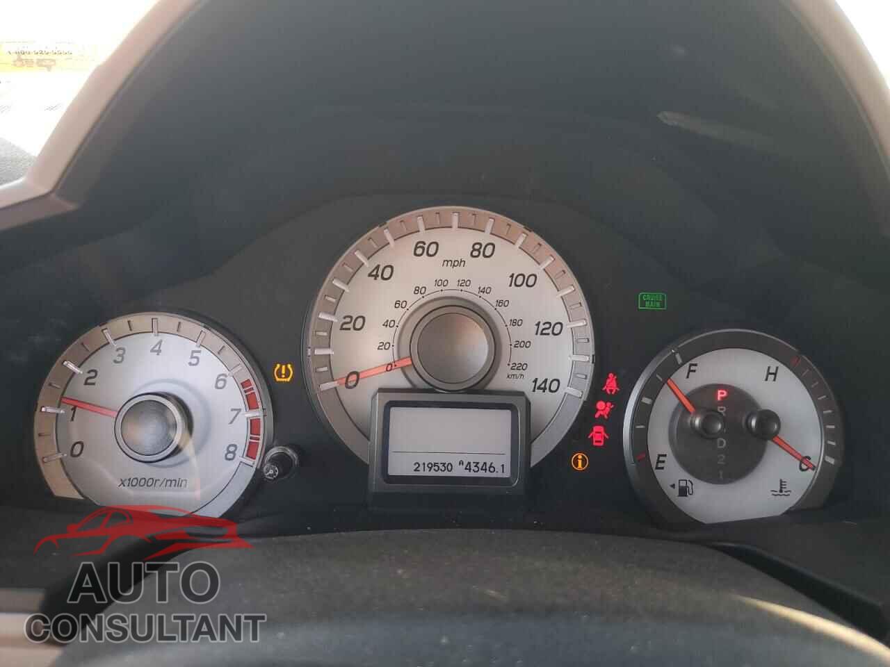 HONDA PILOT 2012 - 5FNYF3H97CB009175