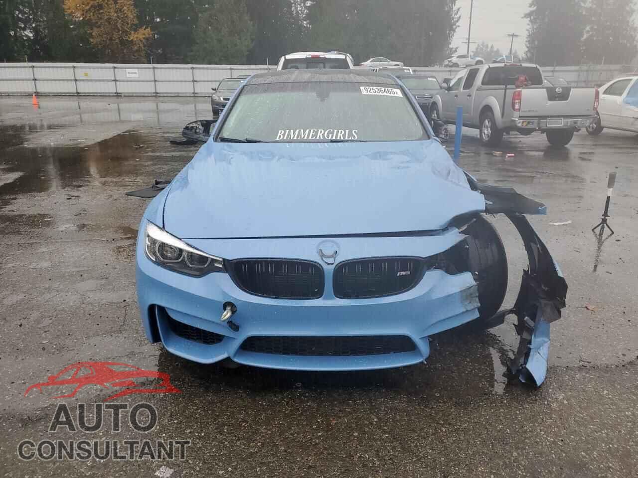BMW M3 2018 - WBS8M9C59J5L71495
