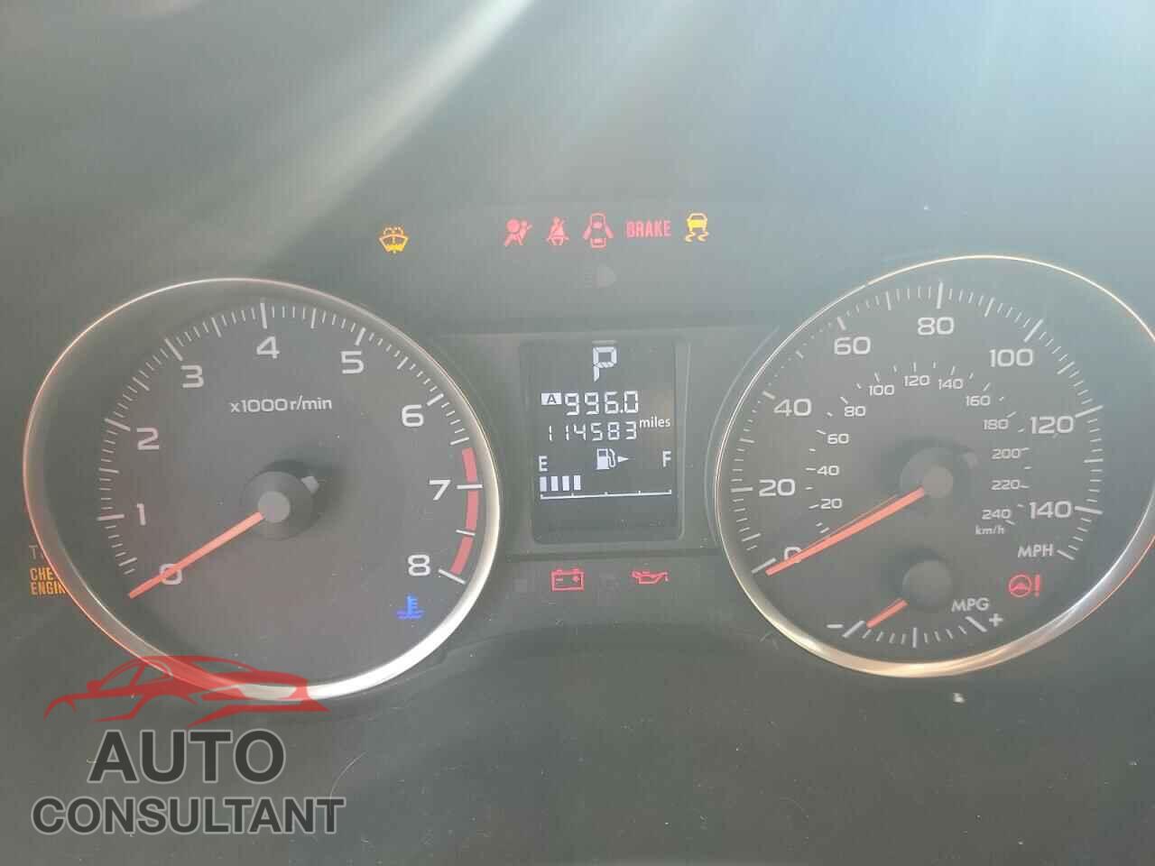 SUBARU XV 2015 - JF2GPACC1F8245424