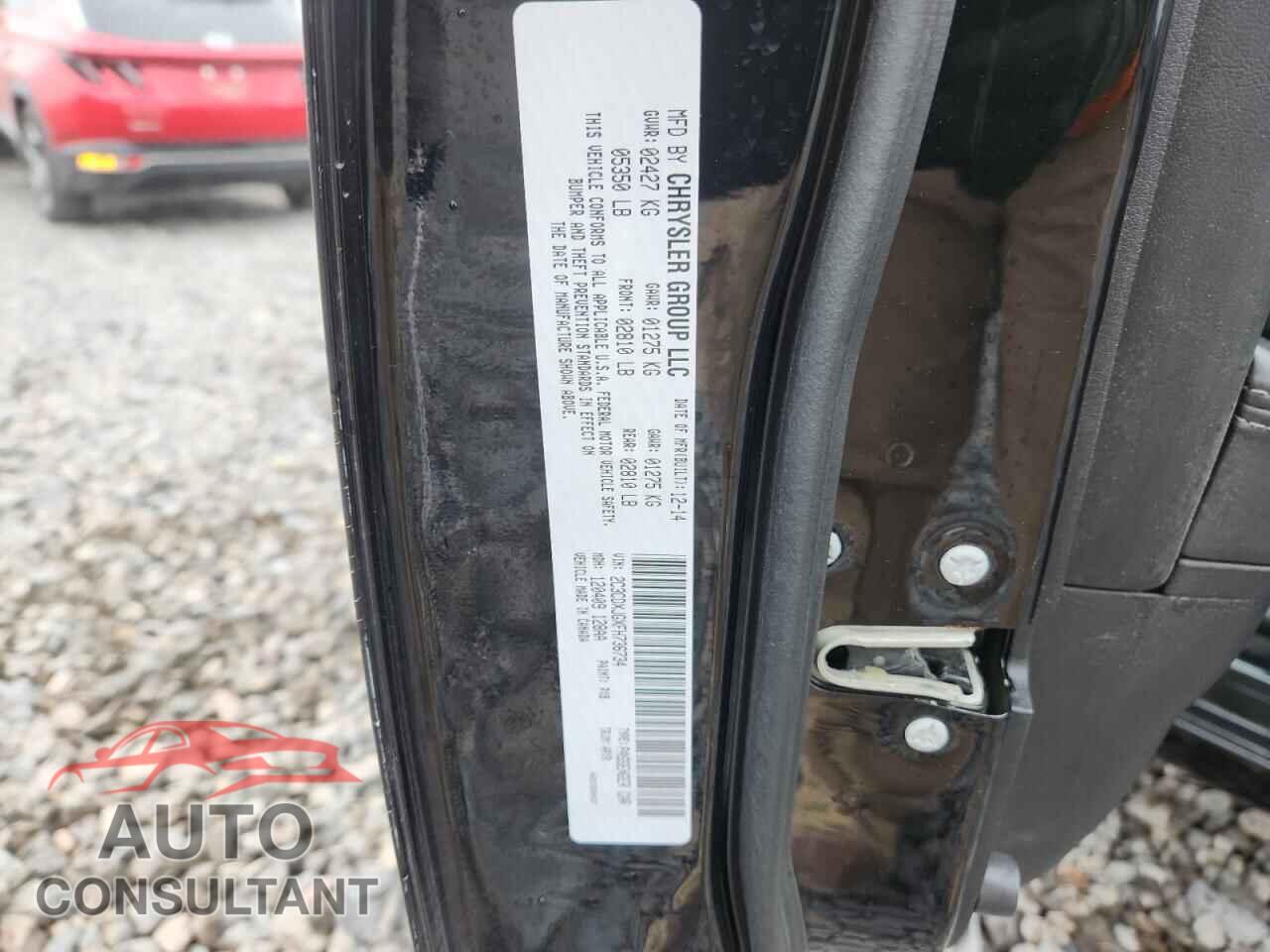 DODGE CHARGER 2015 - 2C3CDXJGXFH736734