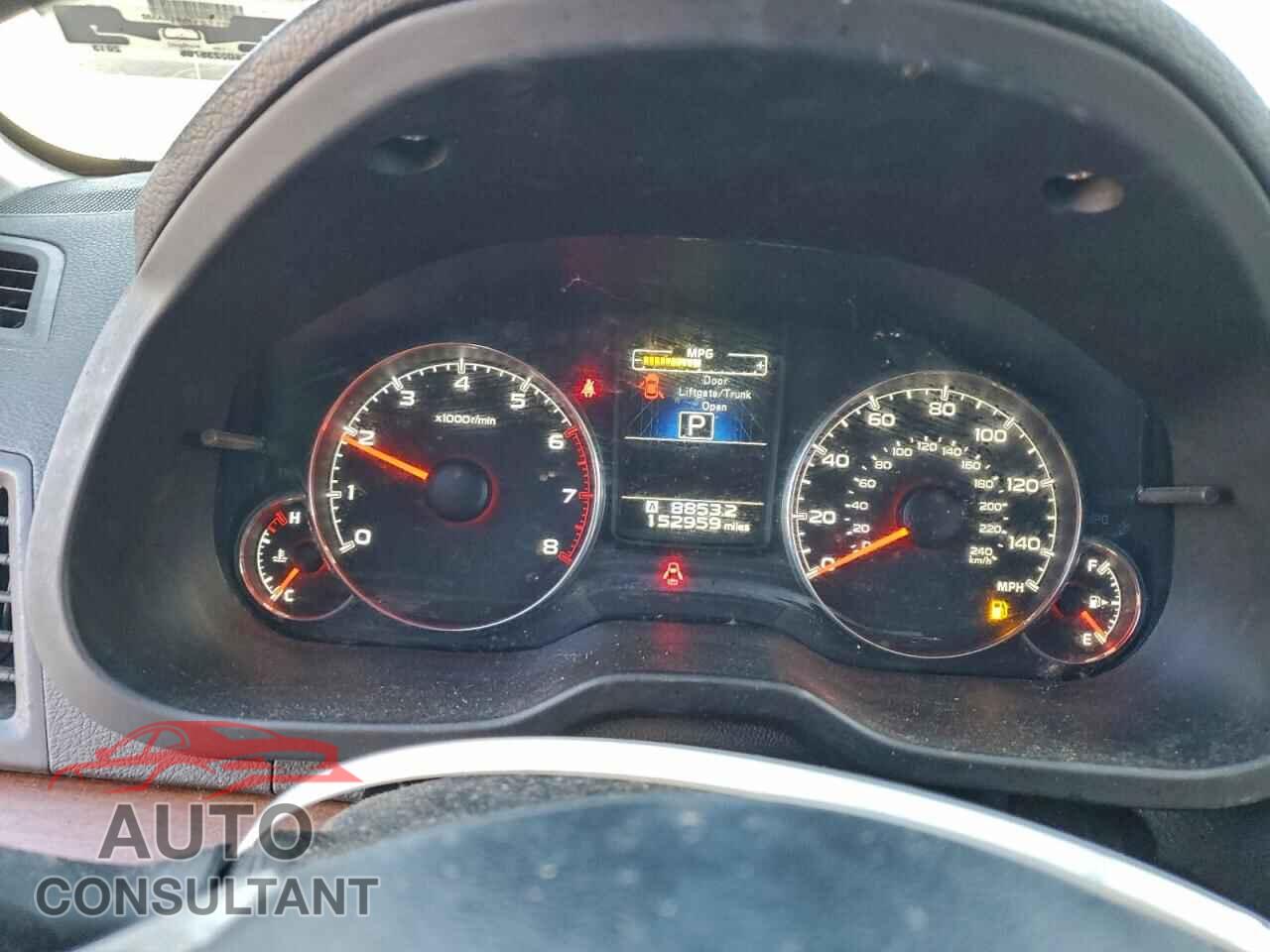 SUBARU OUTBACK 2013 - 4S4BRCKC6D3235705